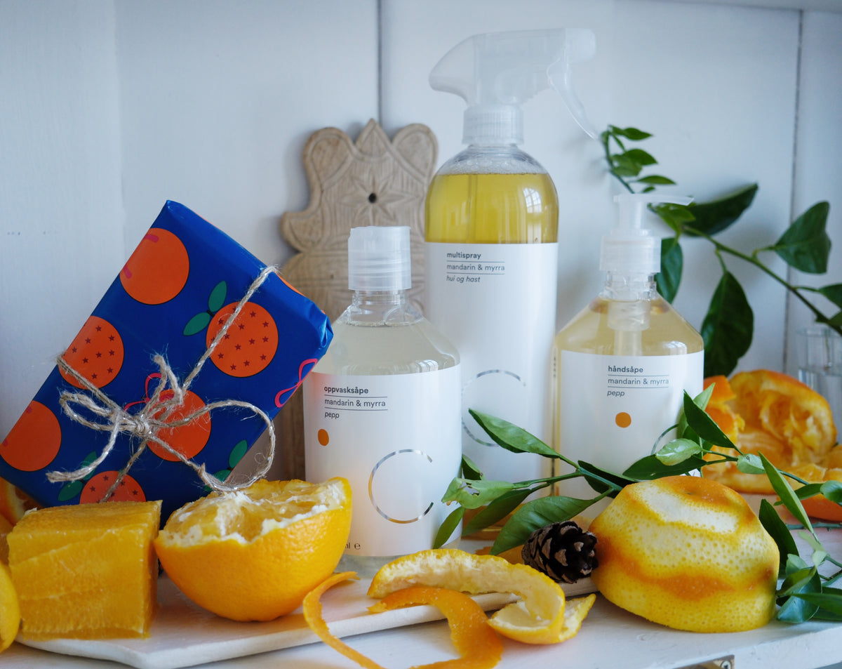 Nyhet: juletrio mandarin&myrra
